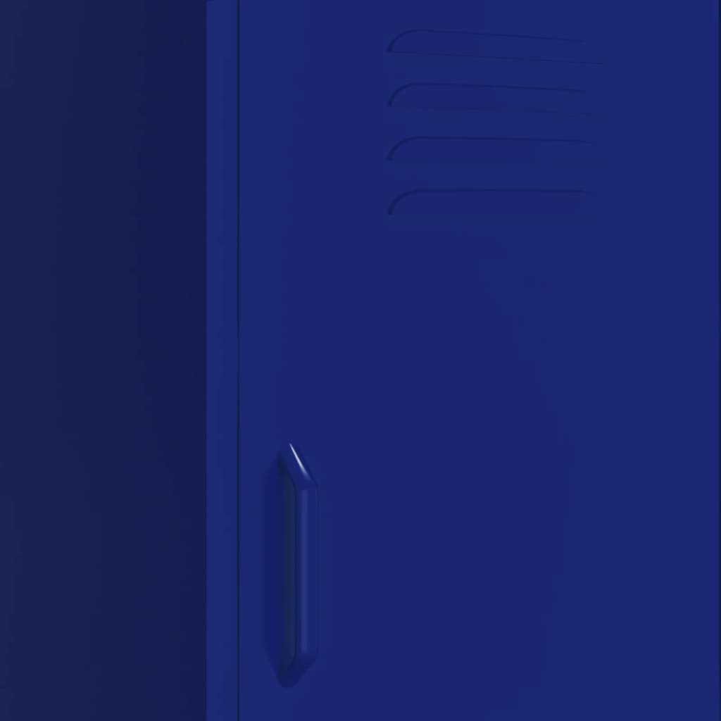 Armoire de rangement Bleu marine 42,5x35x101,5 cm Acier - XIOS