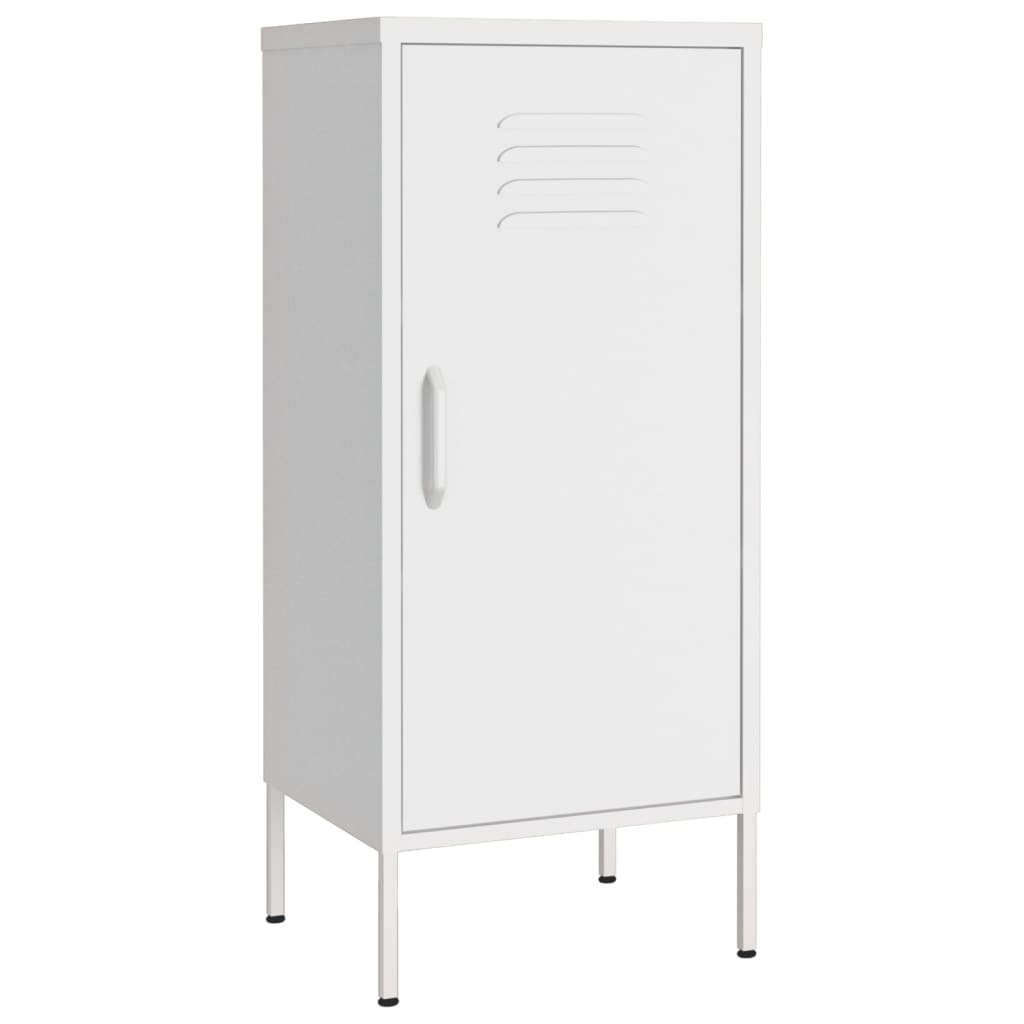 Armoire de rangement Blanc 42,5x35x101,5 cm Acier - XIOS