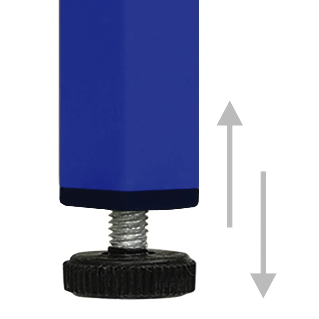 Meuble TV Bleu marine 105x35x50 cm Acier Meubles TV vidaXL   