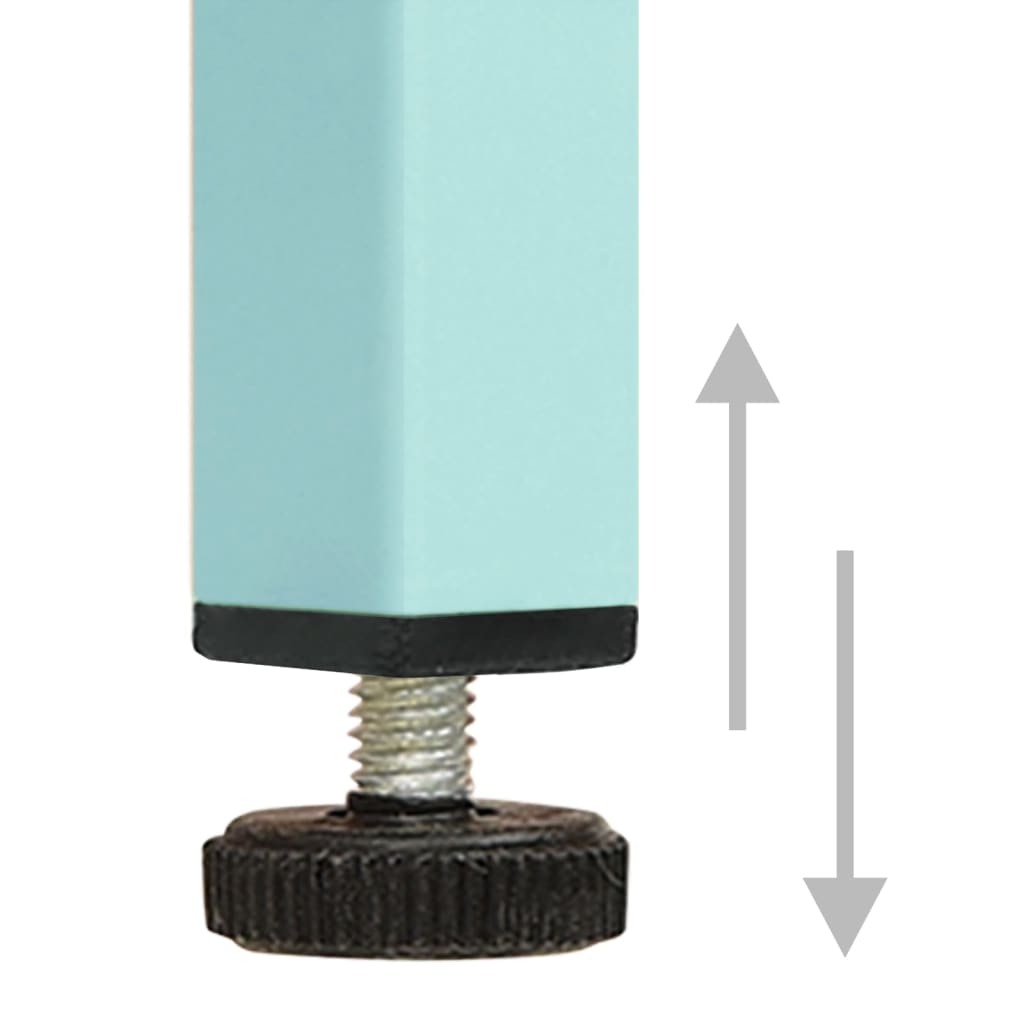 Meuble TV Vert menthe 105x35x50 cm Acier - XIOS