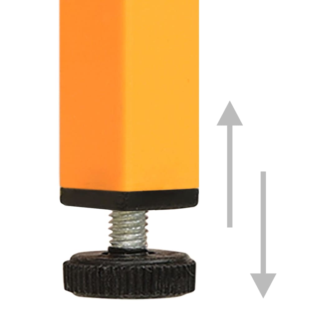 Meuble TV Jaune moutarde 105x35x50 cm Acier - XIOS