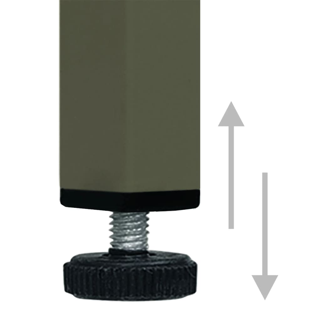 Garde-robe Vert olive 90x50x180 cm Acier - XIOS