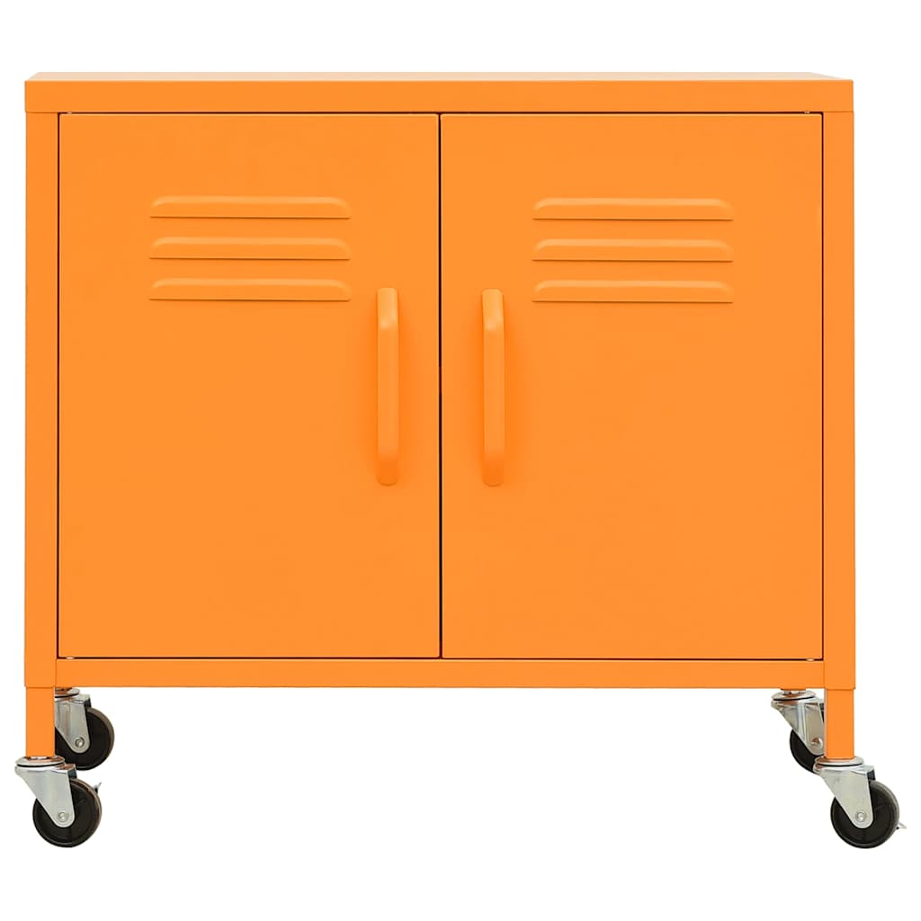 Armoire de rangement Orange 60x35x56 cm Acier - XIOS