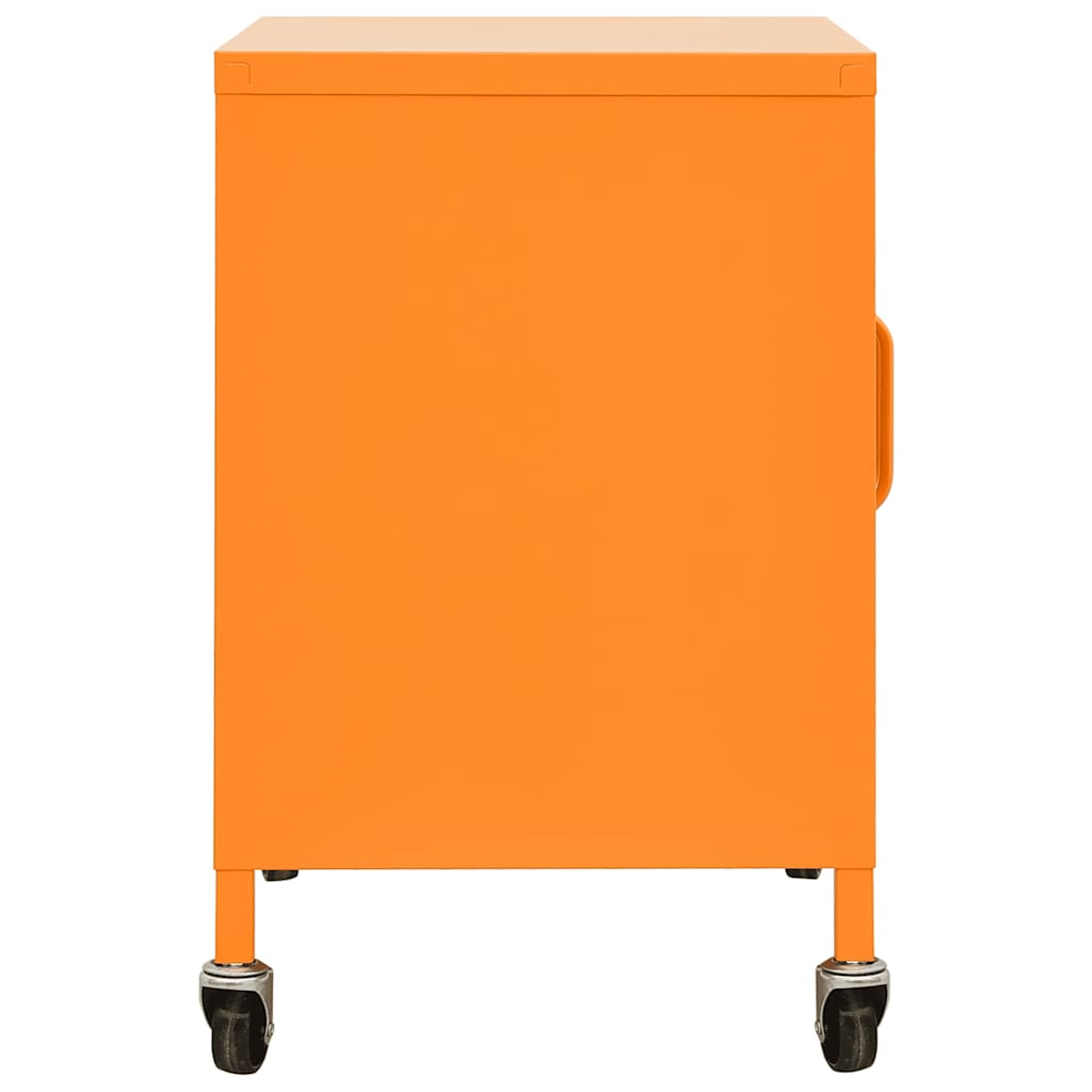 Armoire de rangement Orange 60x35x56 cm Acier - XIOS