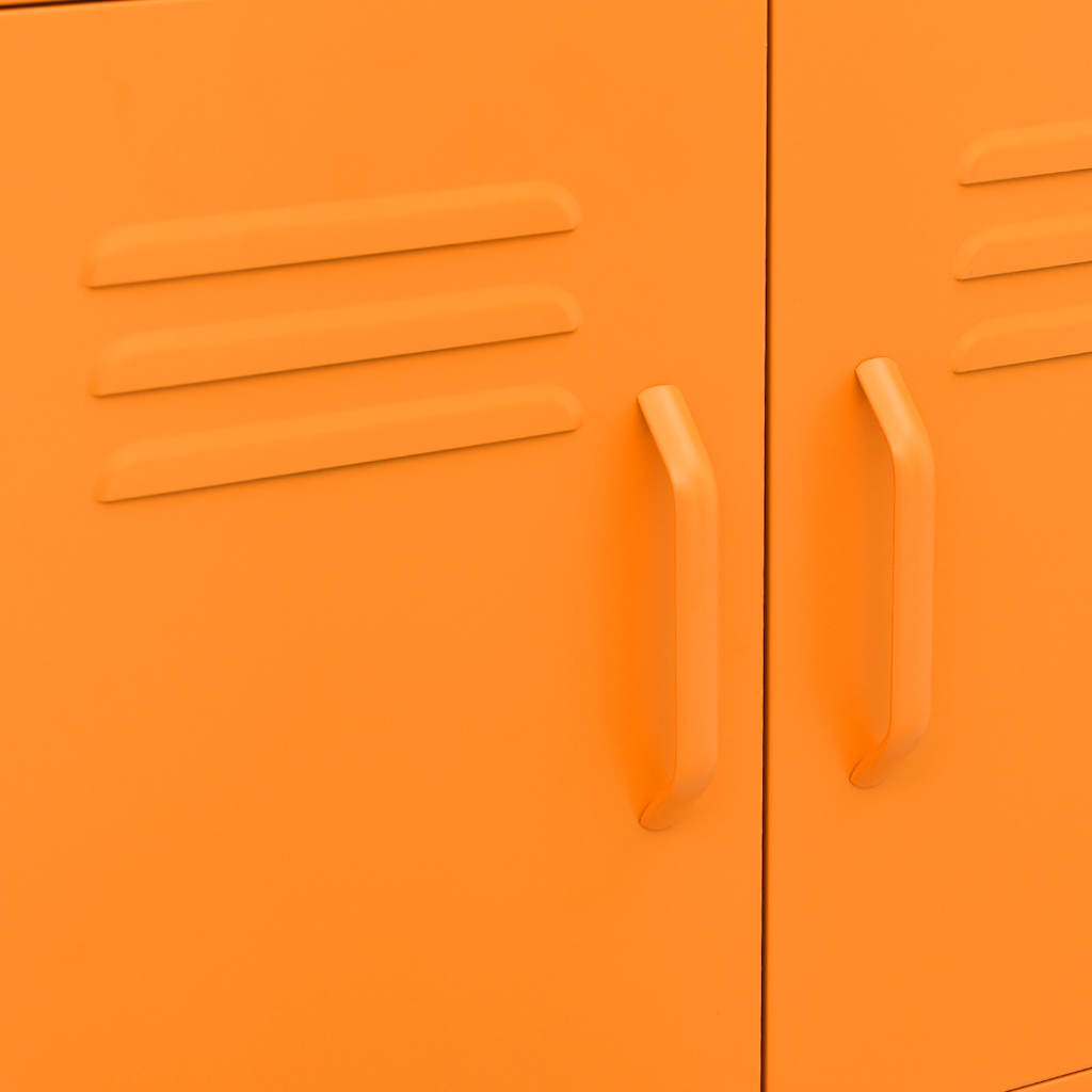 Armoire de rangement Orange 60x35x56 cm Acier - XIOS