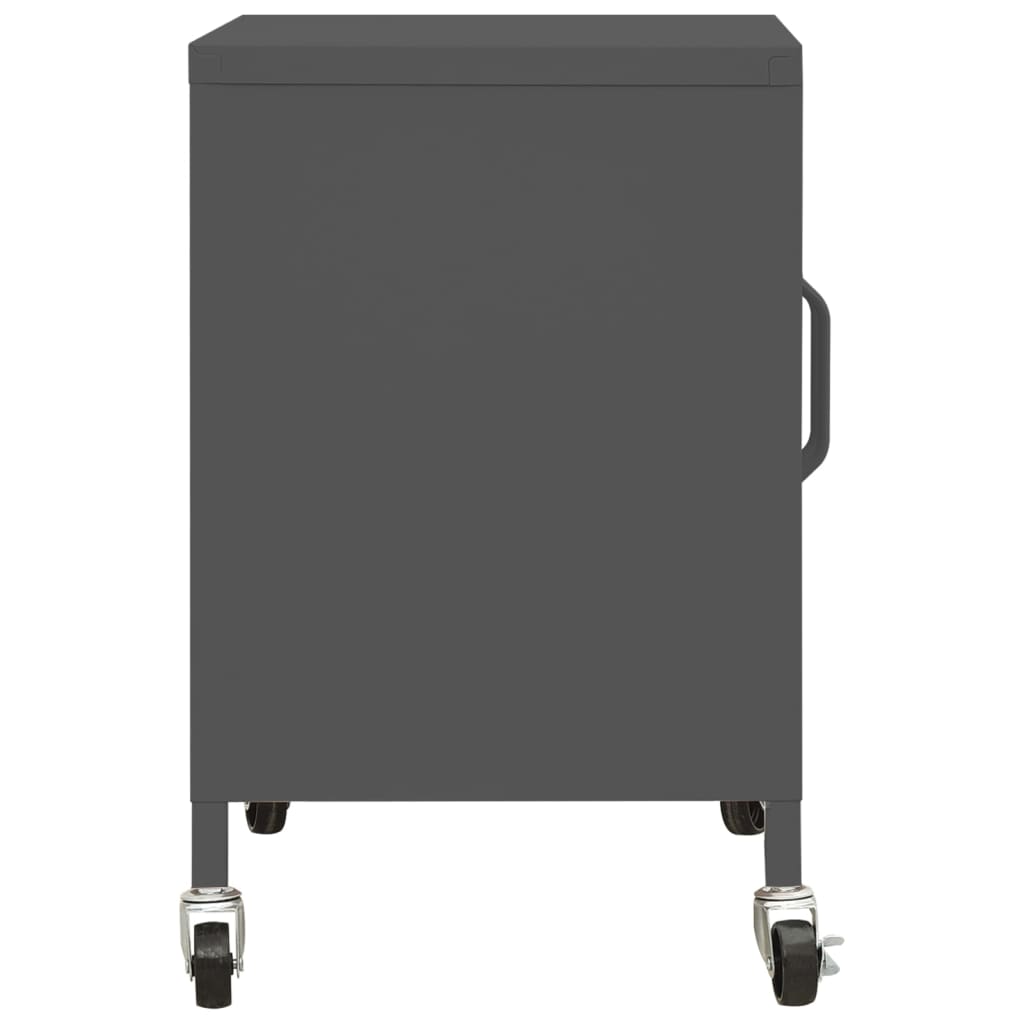 Armoire de rangement Anthracite 60x35x56 cm Acier - XIOS