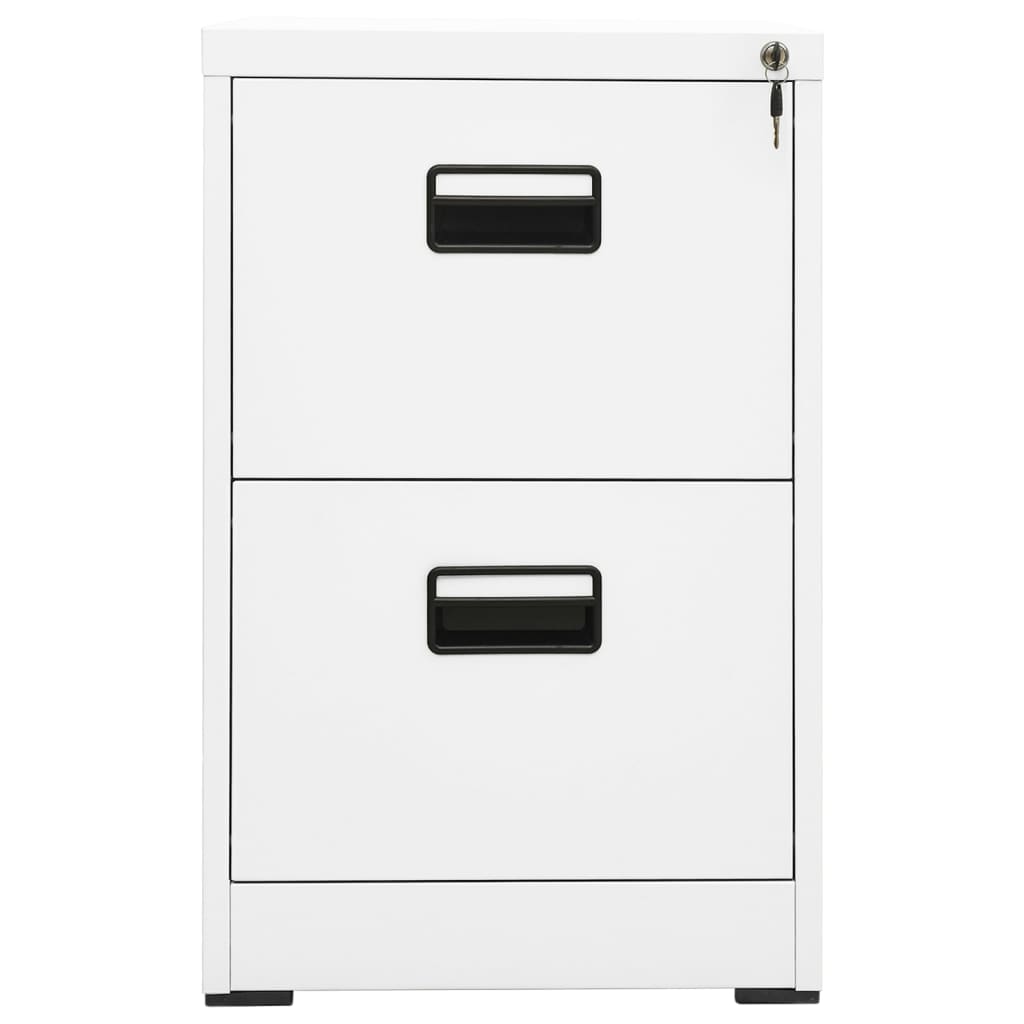 Classeur Blanc 46x62x72,5 cm Acier
