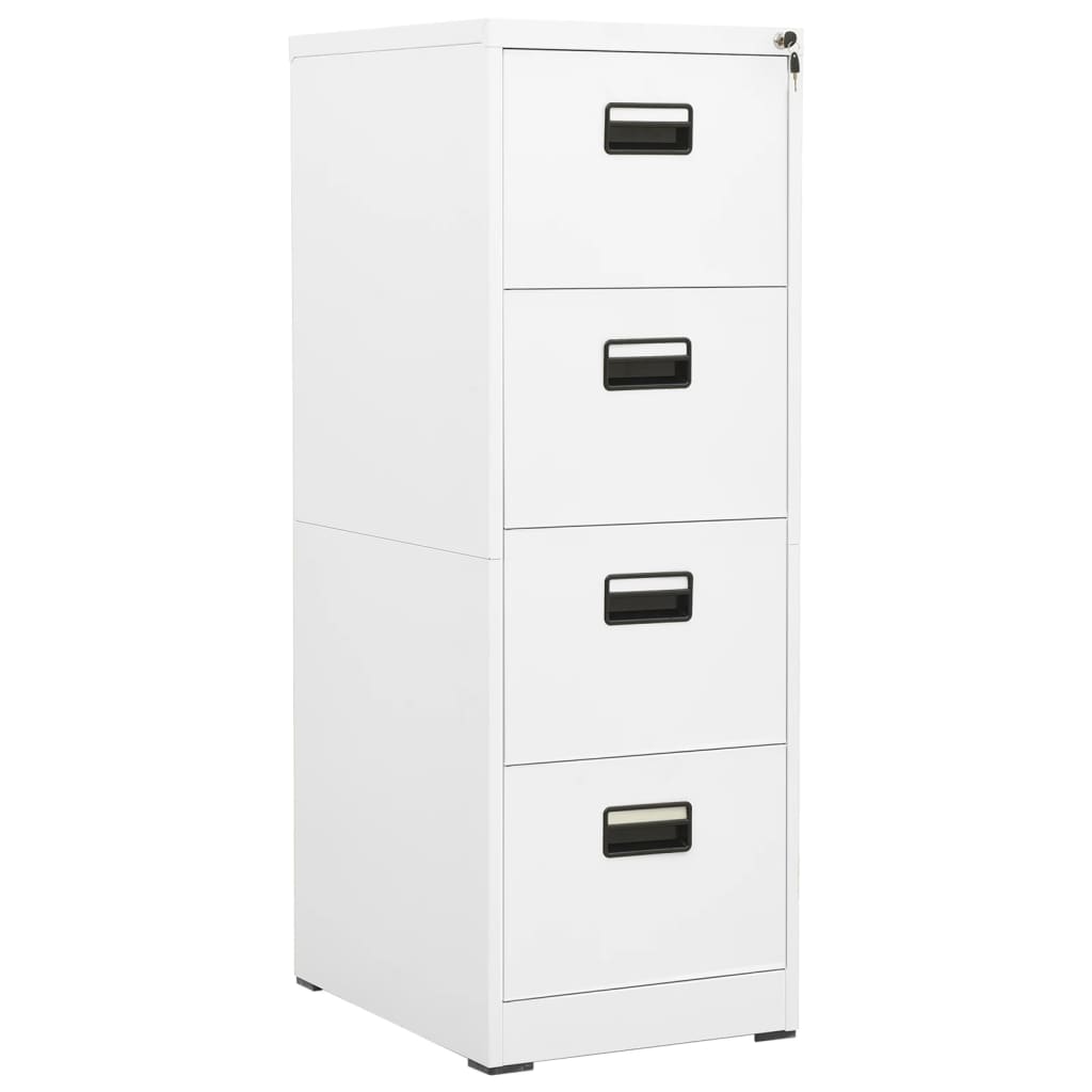 Classeur Blanc 46x62x133 cm Acier - XIOS