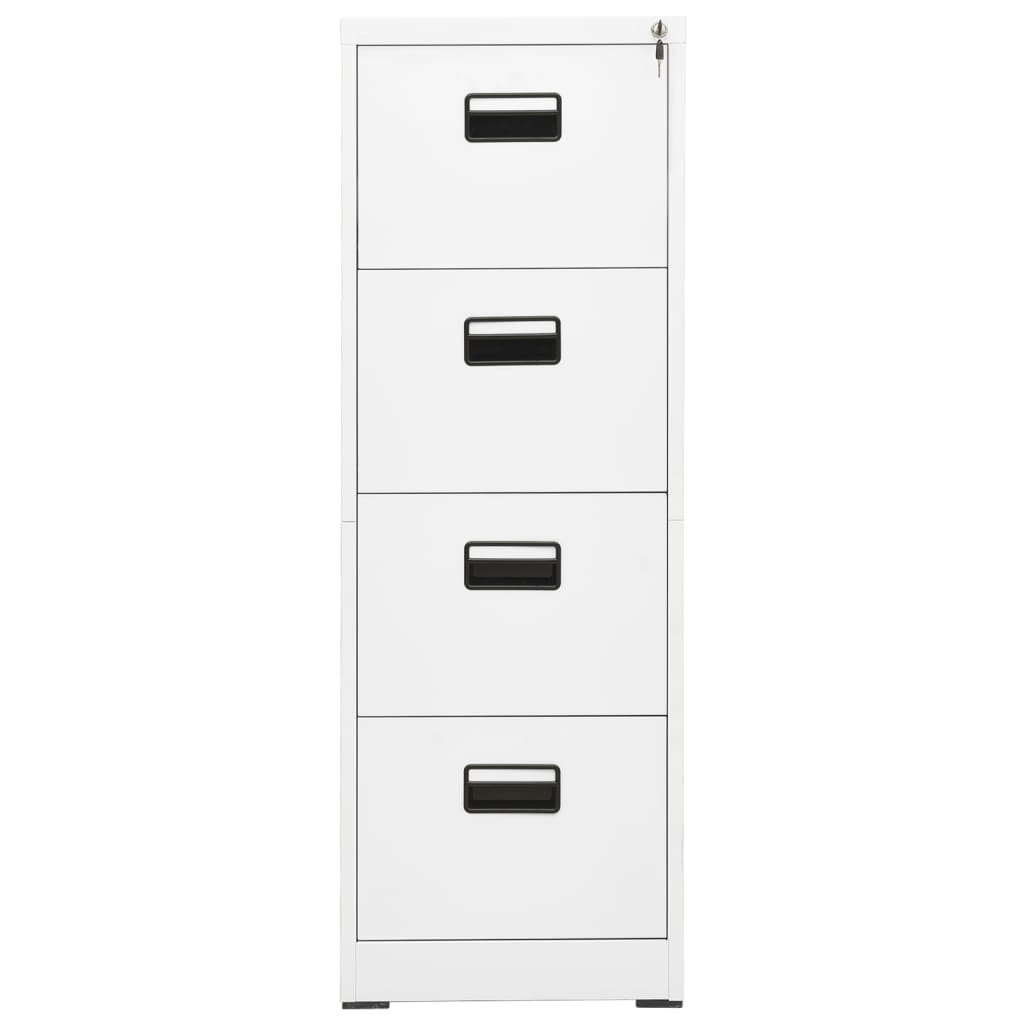 Classeur Blanc 46x62x133 cm Acier - XIOS