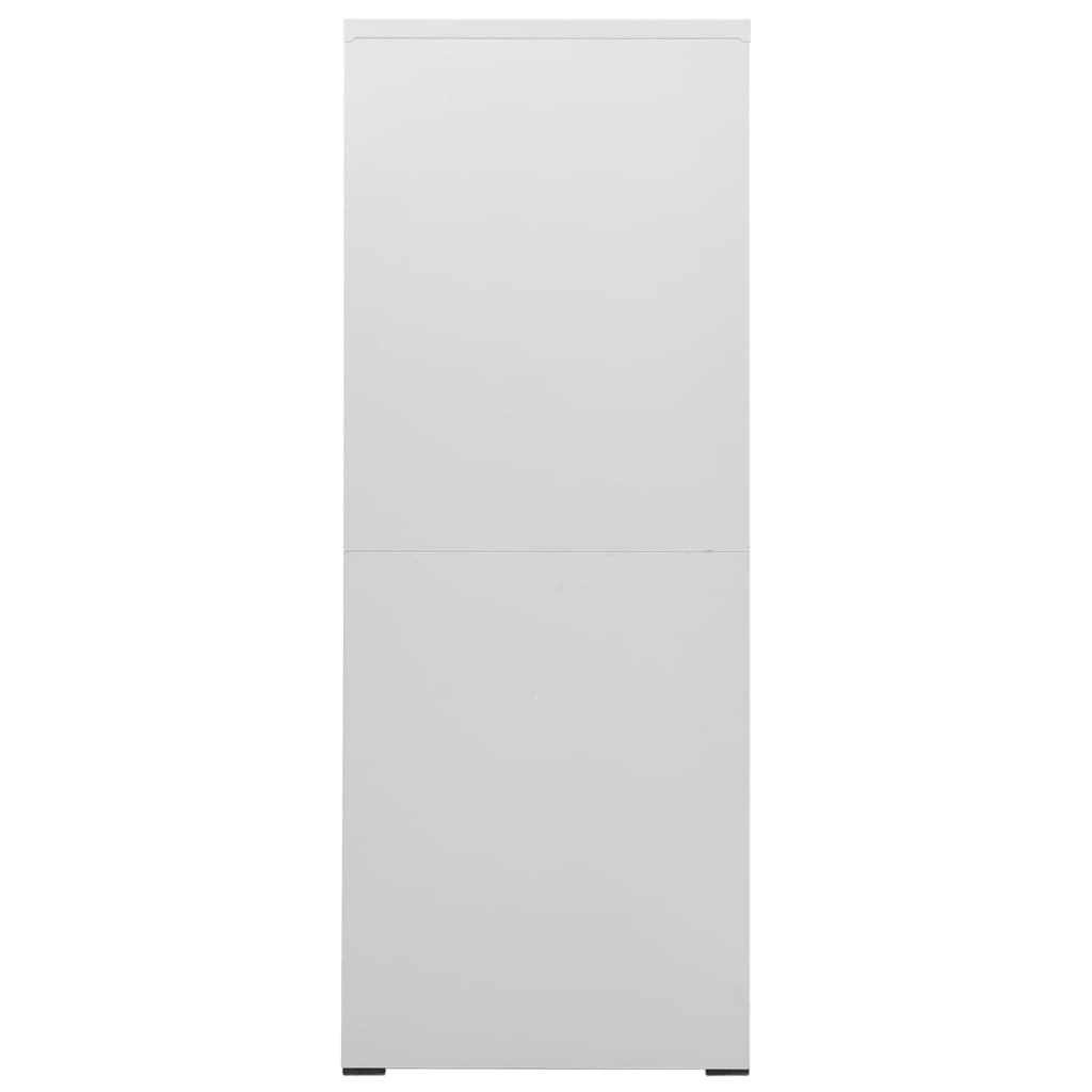 Classeur Gris clair 46x62x164 cm Acier - XIOS