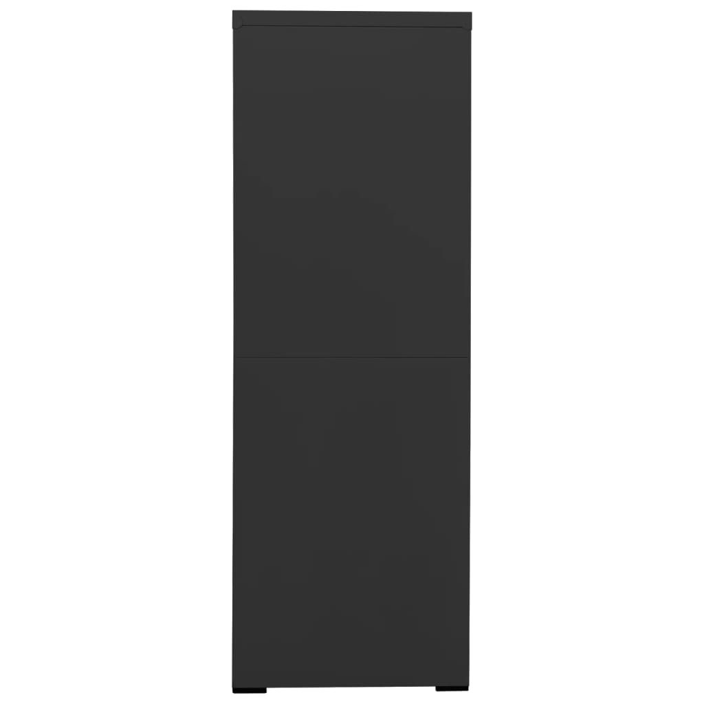 Classeur Anthracite 90x46x134 cm Acier - XIOS