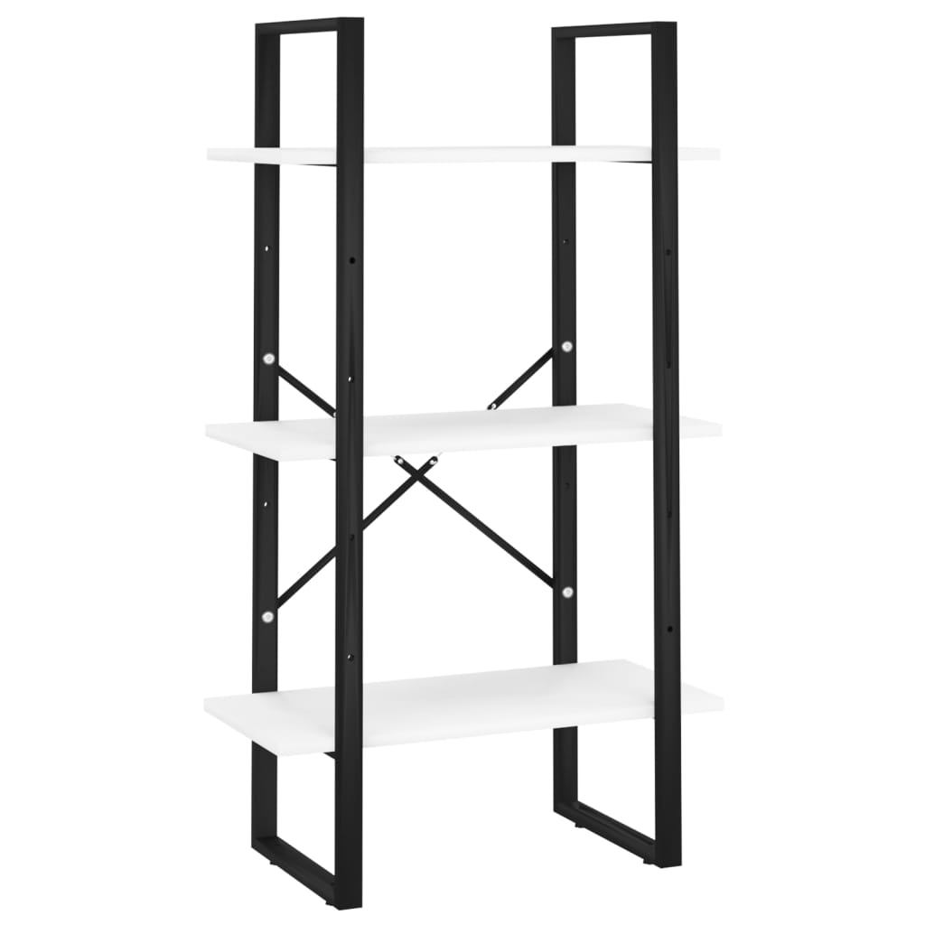 Étagère de rangement blanc 60x30x105 cm bois d'ingénierie - XIOS
