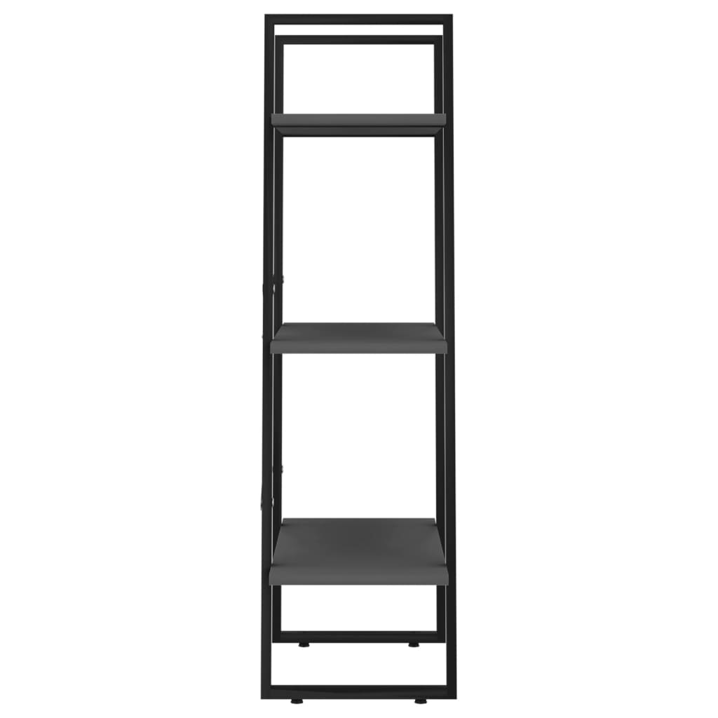 Étagère de rangement gris 60x30x105 cm bois d'ingénierie - XIOS