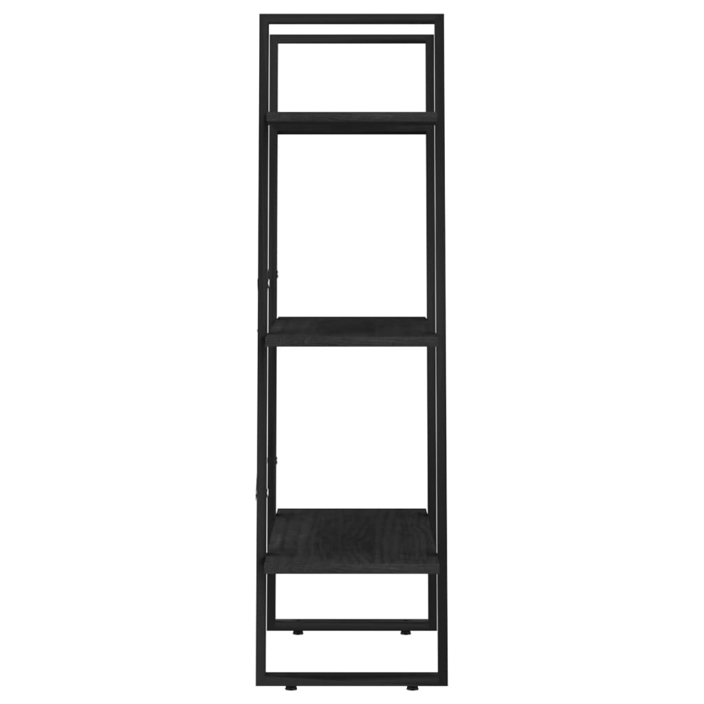 Étagère de rangement Noir 60x30x105 cm Bois de pin massif Bibliothèques vidaXL