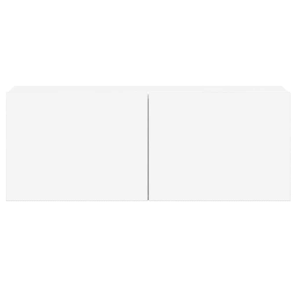 Ensemble de meubles TV 5 pcs Blanc Bois d'ingénierie - XIOS