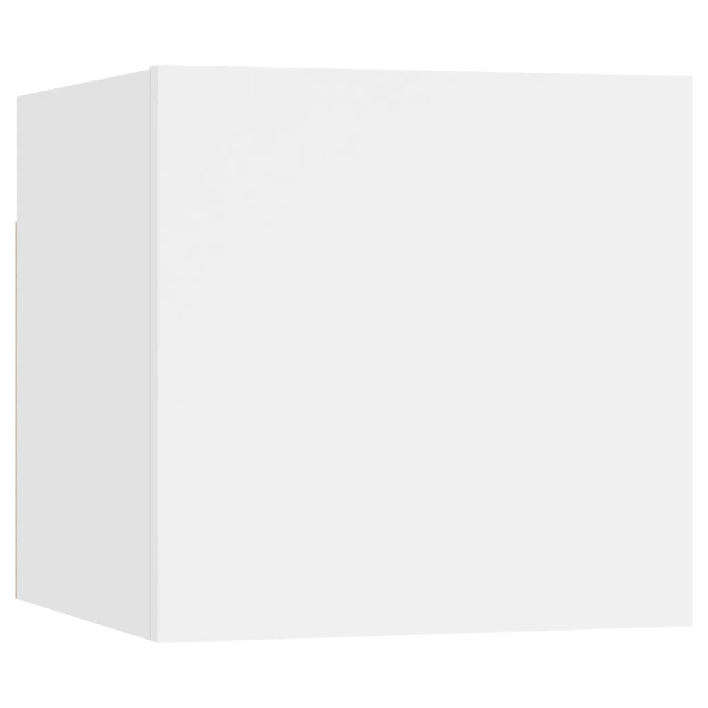Ensemble de meubles TV 5 pcs Blanc Bois d'ingénierie - XIOS