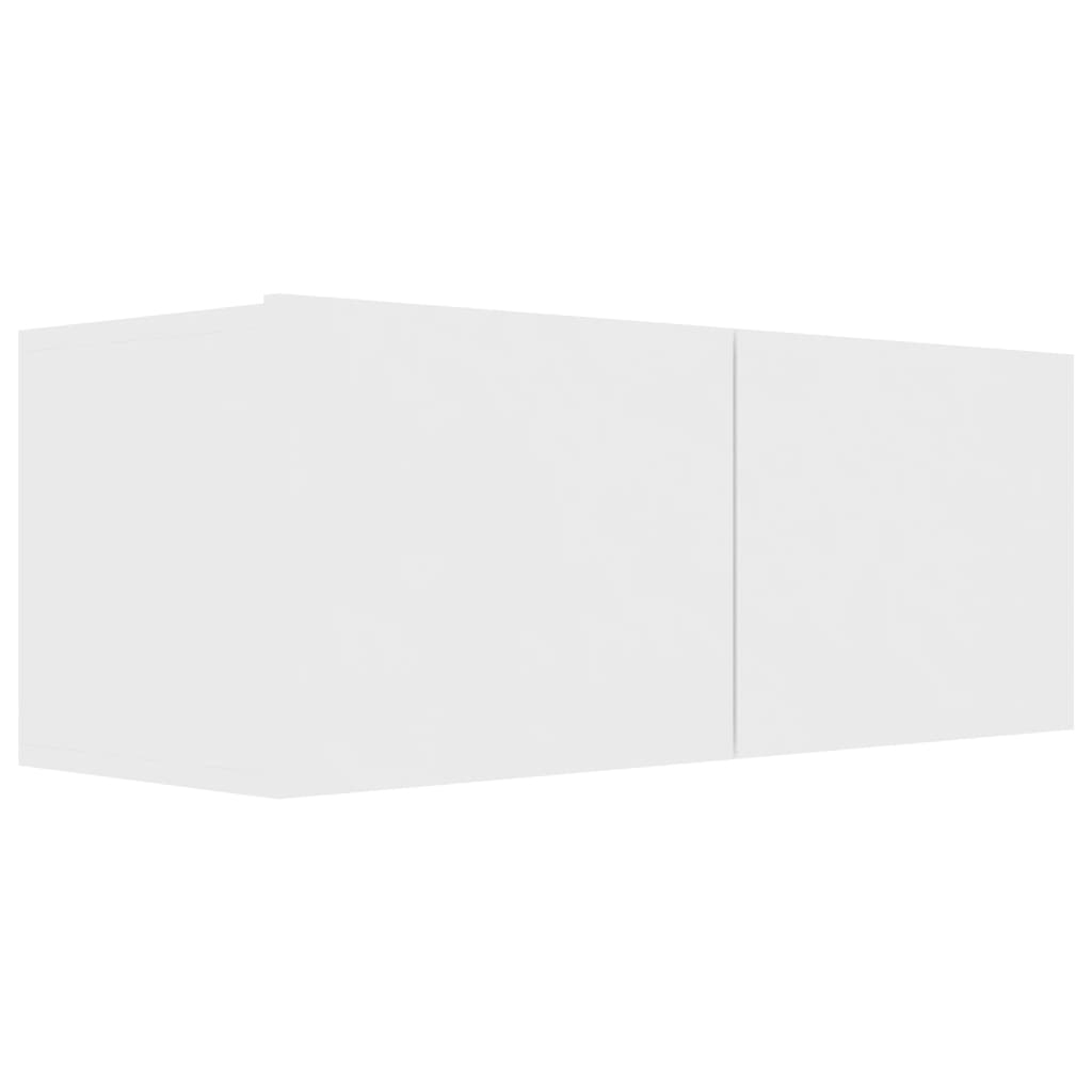 Ensemble de meubles TV 5 pcs Blanc Bois d'ingénierie - XIOS