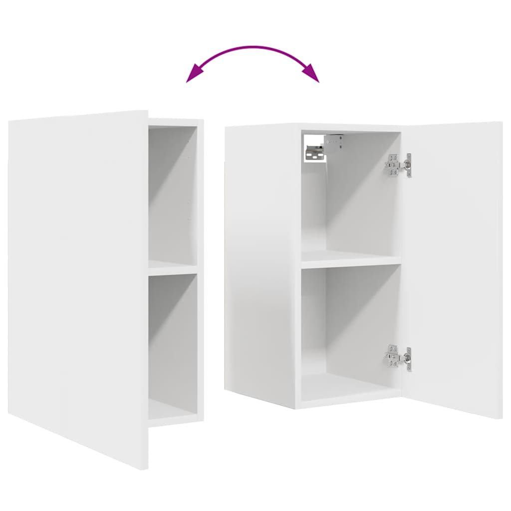 Ensemble de meubles TV 6 pcs Blanc Bois d'ingénierie - XIOS