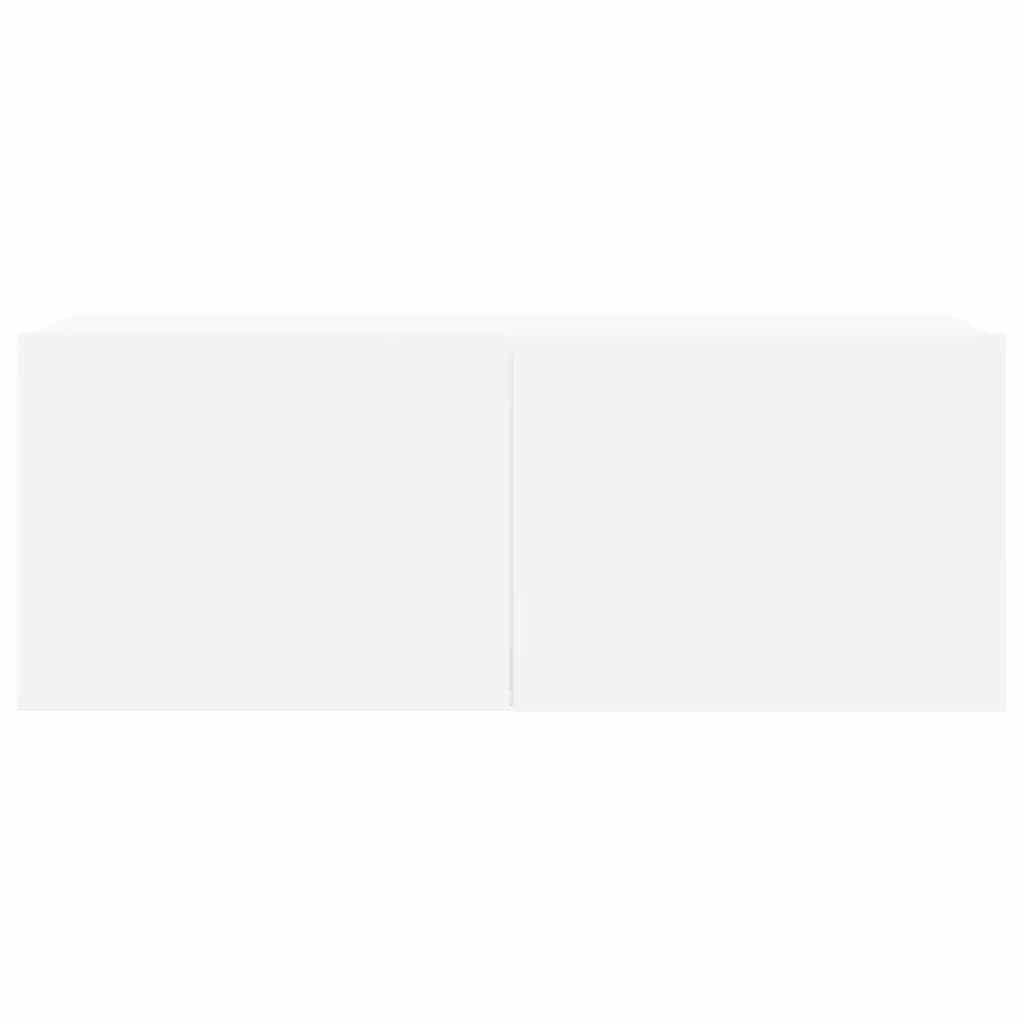 Ensemble de meuble TV 6 pcs Blanc Bois d'ingénierie - XIOS