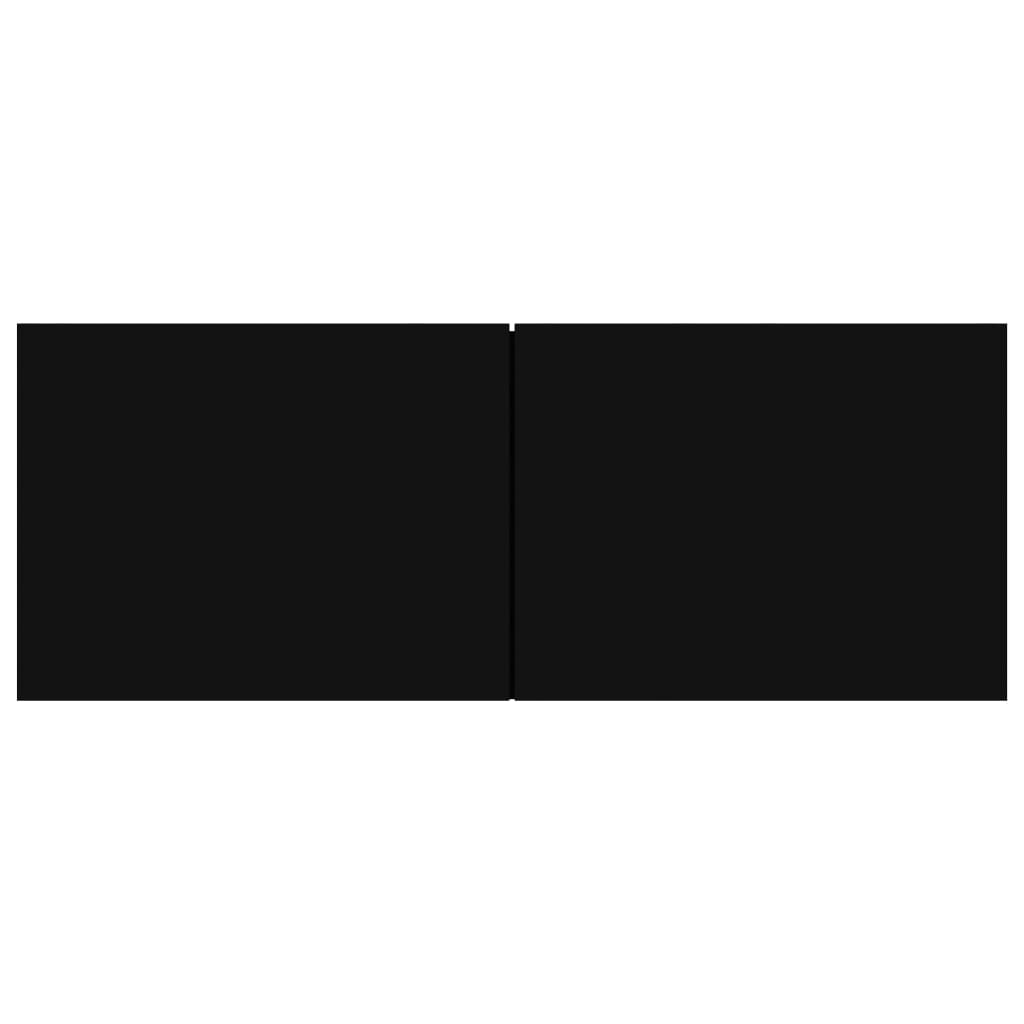 Meubles TV 3 pcs Noir Bois d'ingénierie - XIOS