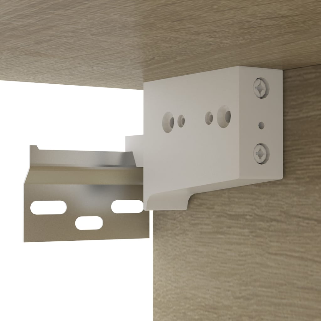 Meubles TV 4 pcs Chêne sonoma 60x30x30 cm Bois d'ingénierie Meubles TV vidaXL   