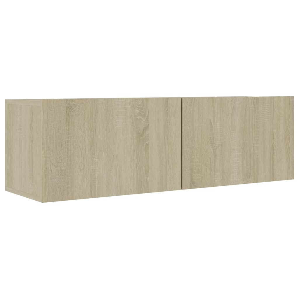 Meubles TV 4 pcs Chêne sonoma 100x30x30 cm Bois d'ingénierie - XIOS