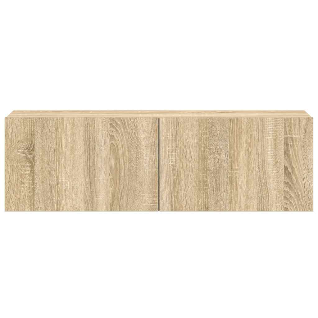 Ensemble de meubles TV 3 pcs Chêne sonoma Bois d'ingénierie - XIOS