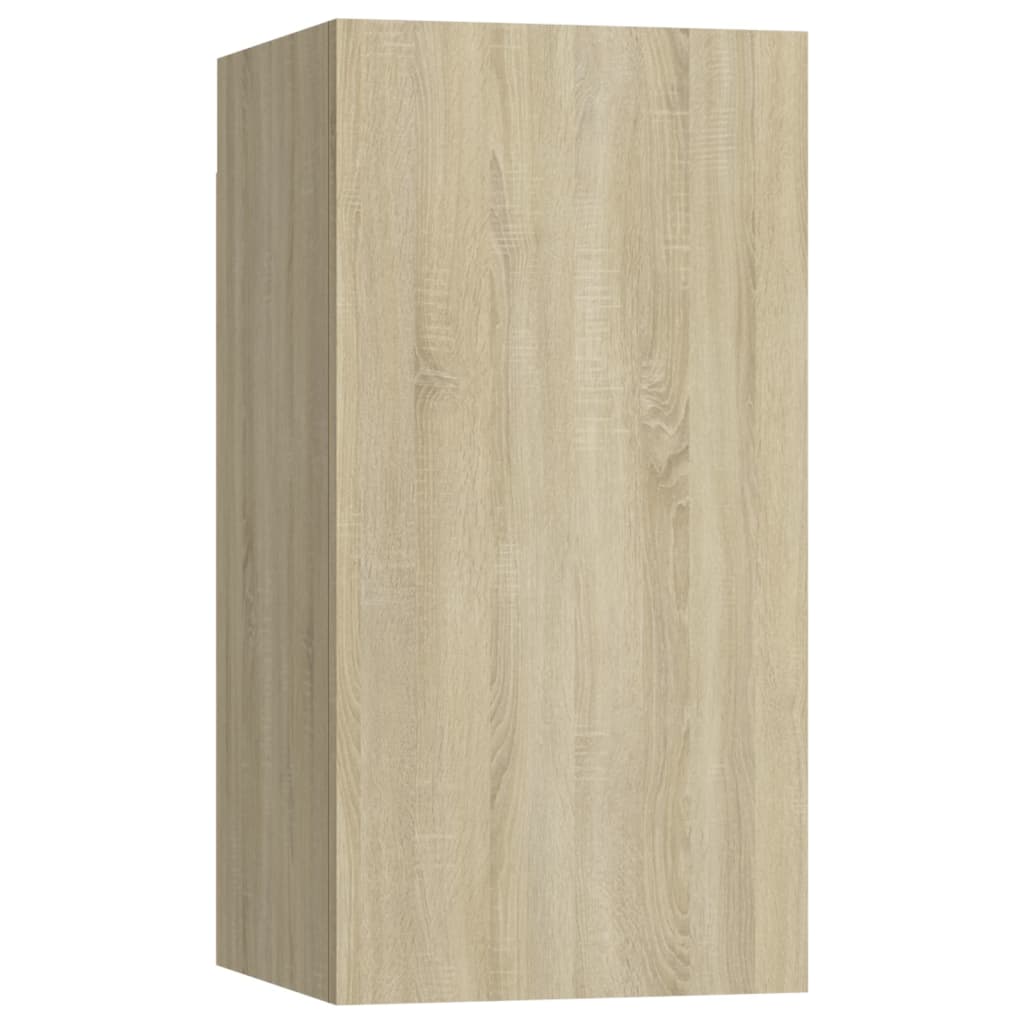 Ensemble de meubles TV 4 pcs Chêne sonoma Bois d'ingénierie - XIOS