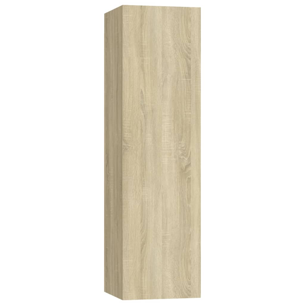 Ensemble de meubles TV 4 pcs Chêne sonoma Bois d'ingénierie - XIOS