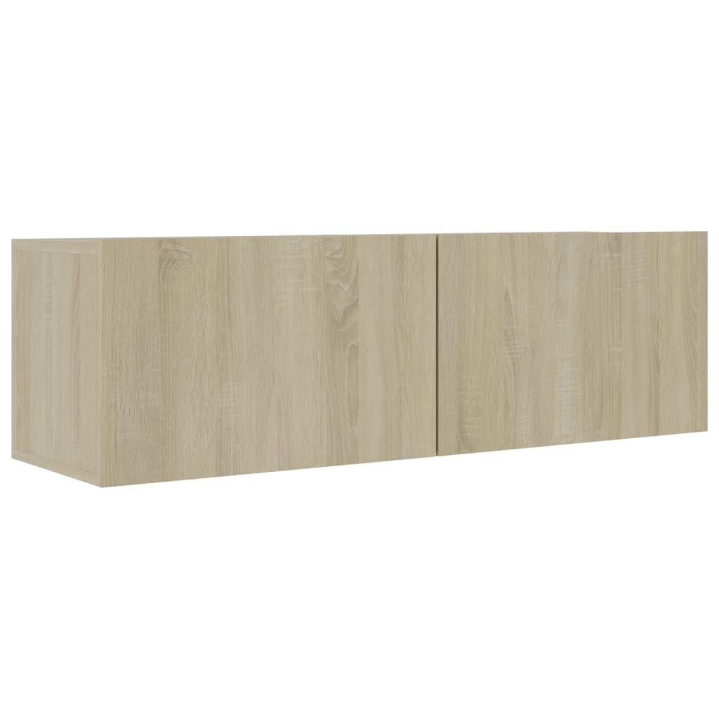 Ensemble de meubles TV 4 pcs Chêne sonoma Bois d'ingénierie - XIOS