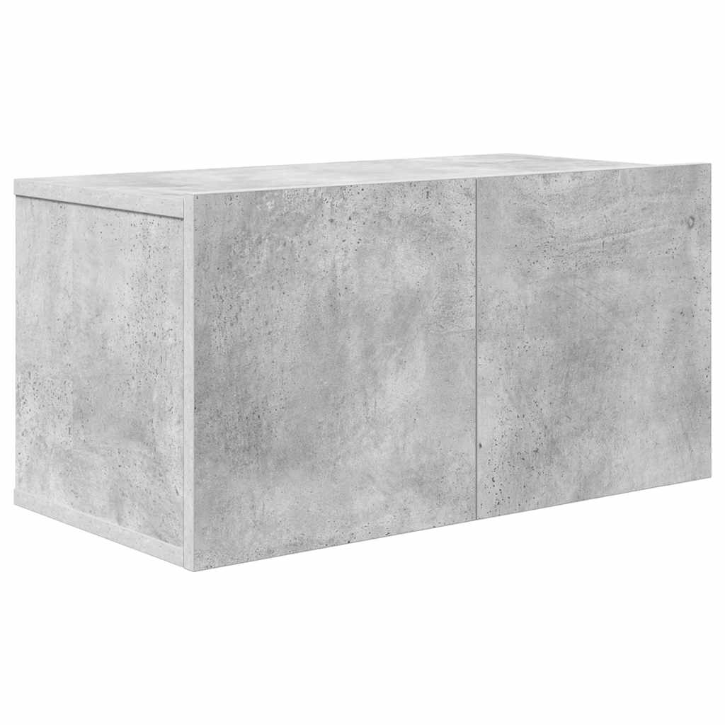 Ensemble de meuble TV 6 pcs Gris béton Bois d'ingénierie - XIOS