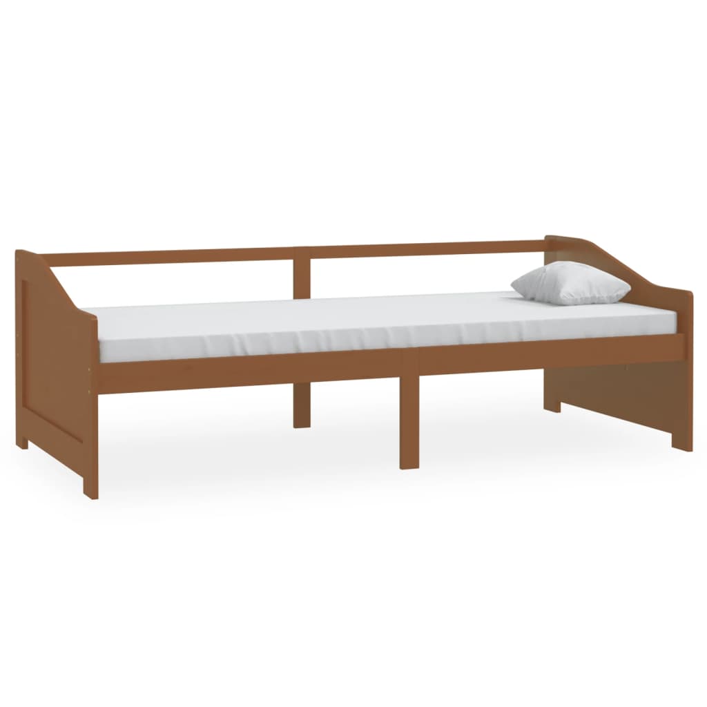 Lit de repos 3 places sans matelas Marron miel 90x200 cm - XIOS