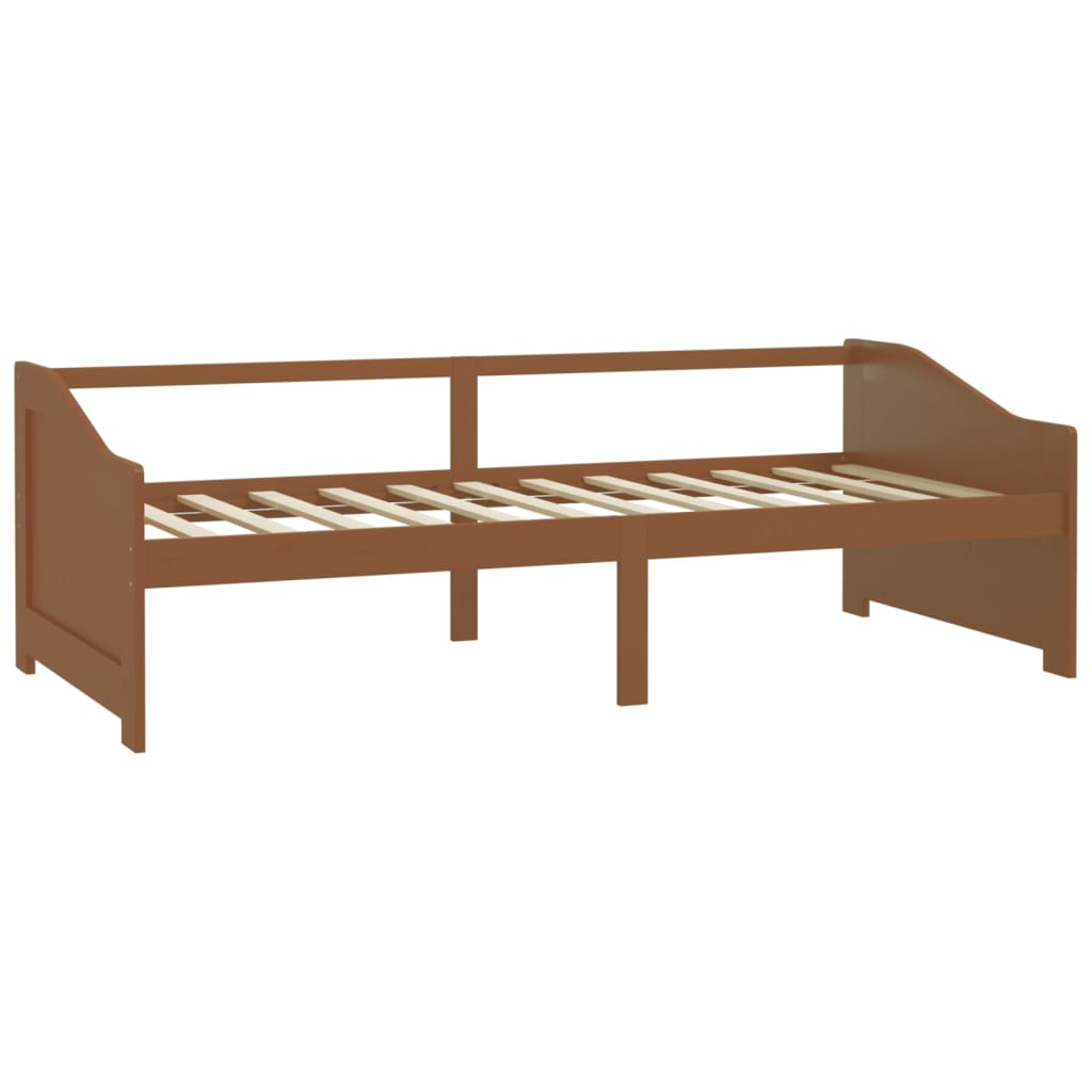Lit de repos 3 places sans matelas Marron miel 90x200 cm - XIOS