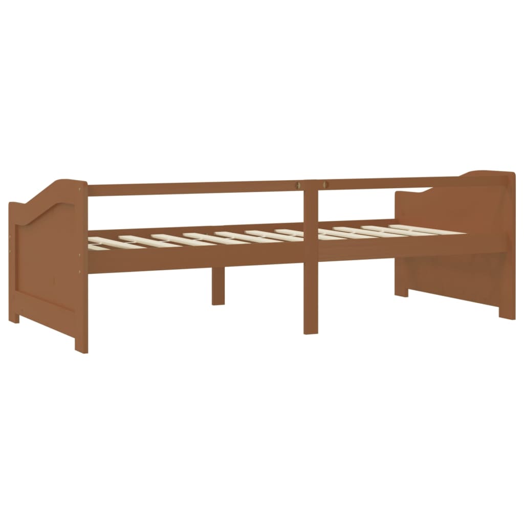 Lit de repos 3 places sans matelas Marron miel 90x200 cm - XIOS