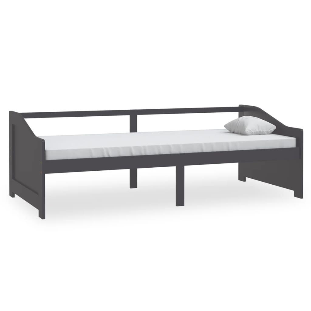 Lit de repos 3 places sans matelas Gris foncé 90x200 cm - XIOS