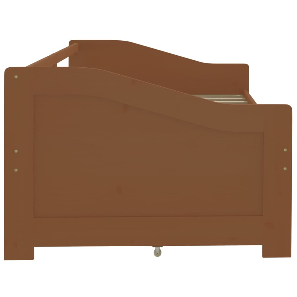 Lit de repos 3 places sans matelas Bois de pin massif 90x200 cm - XIOS