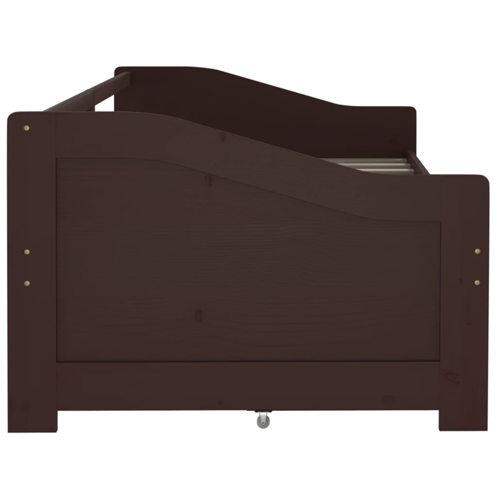Lit de repos 3 places sans matelas Bois de pin massif 90x200 cm - XIOS