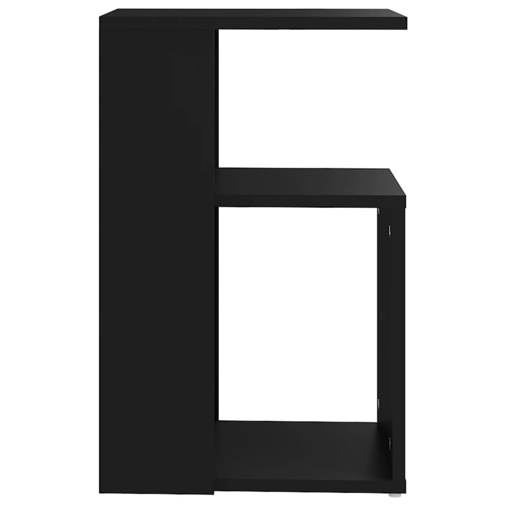 Table d'appoint Noir 36x30x56 cm Bois d’ingénierie - XIOS