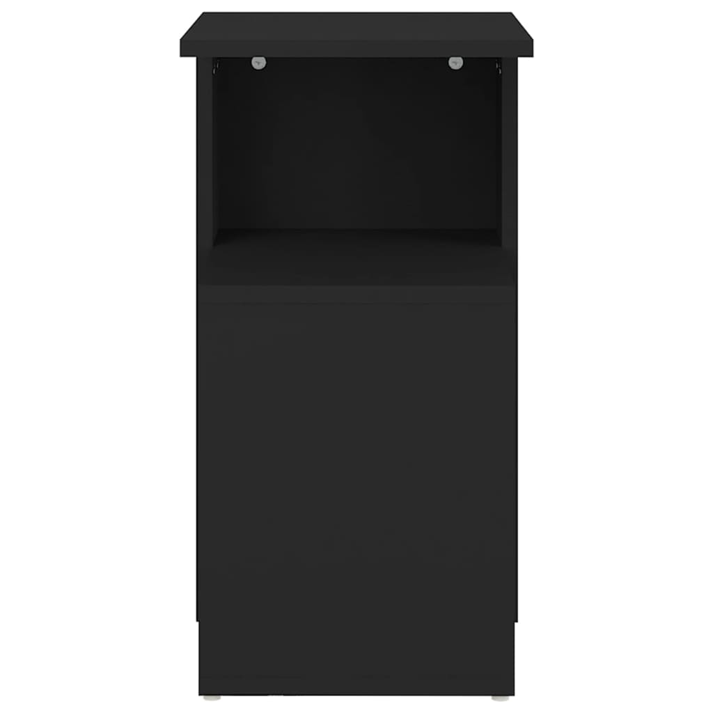 Table d'appoint Noir 36x30x56 cm Bois d’ingénierie - XIOS