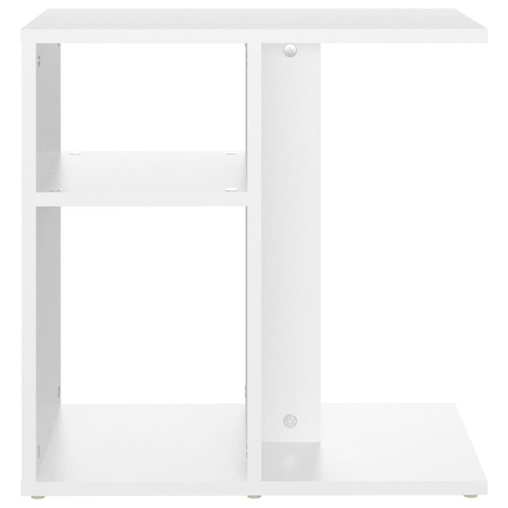 Table d'appoint Blanc 50x30x50 cm Bois d’ingénierie - XIOS