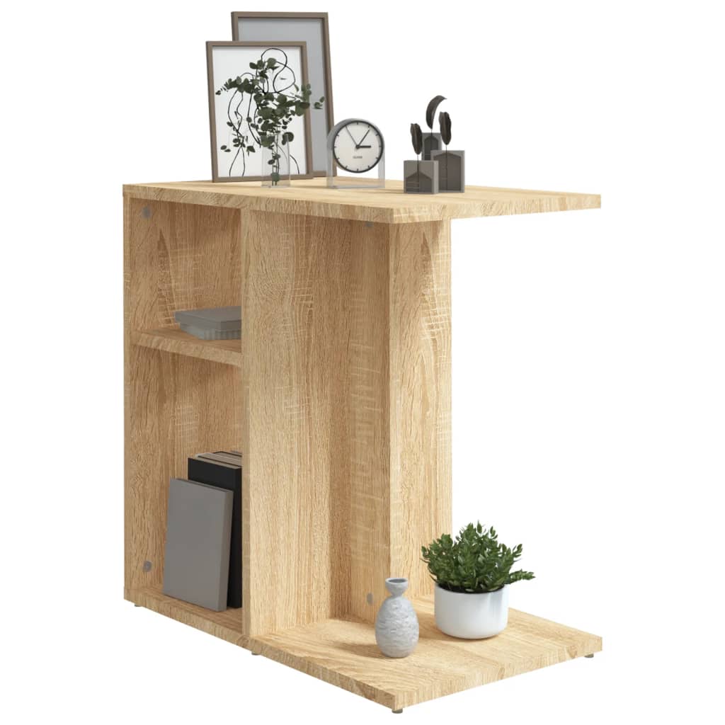 Table d'appoint Chêne sonoma 50x30x50 cm Bois d’ingénierie - XIOS