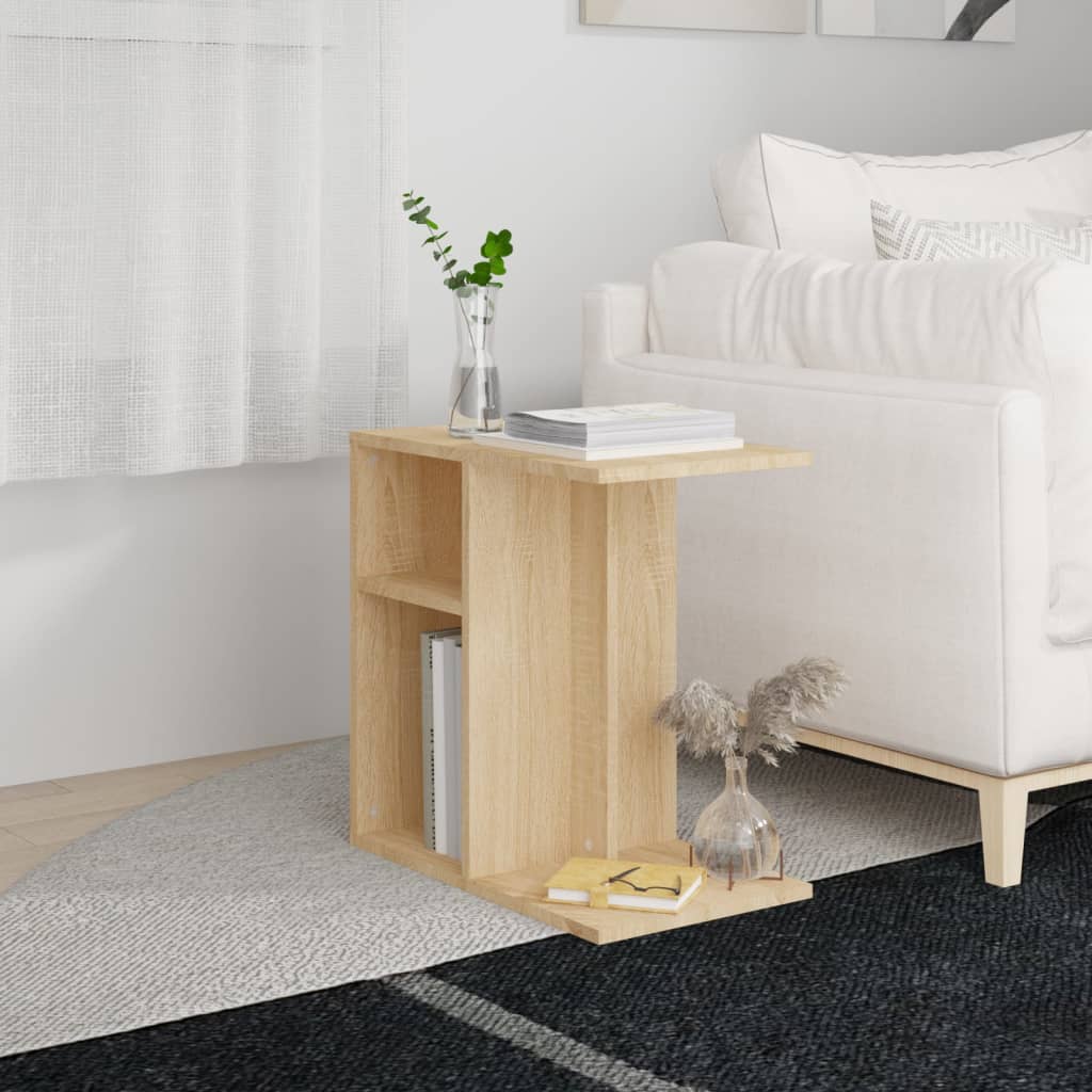 Table d'appoint Chêne sonoma 50x30x50 cm Bois d’ingénierie - XIOS