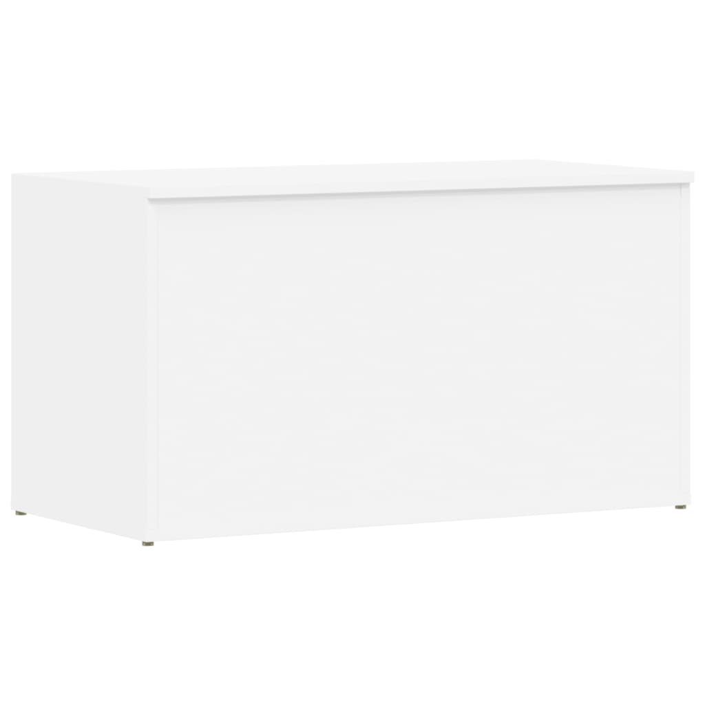Coffre de rangement Blanc 84x42x46 cm Bois d'ingénierie - XIOS