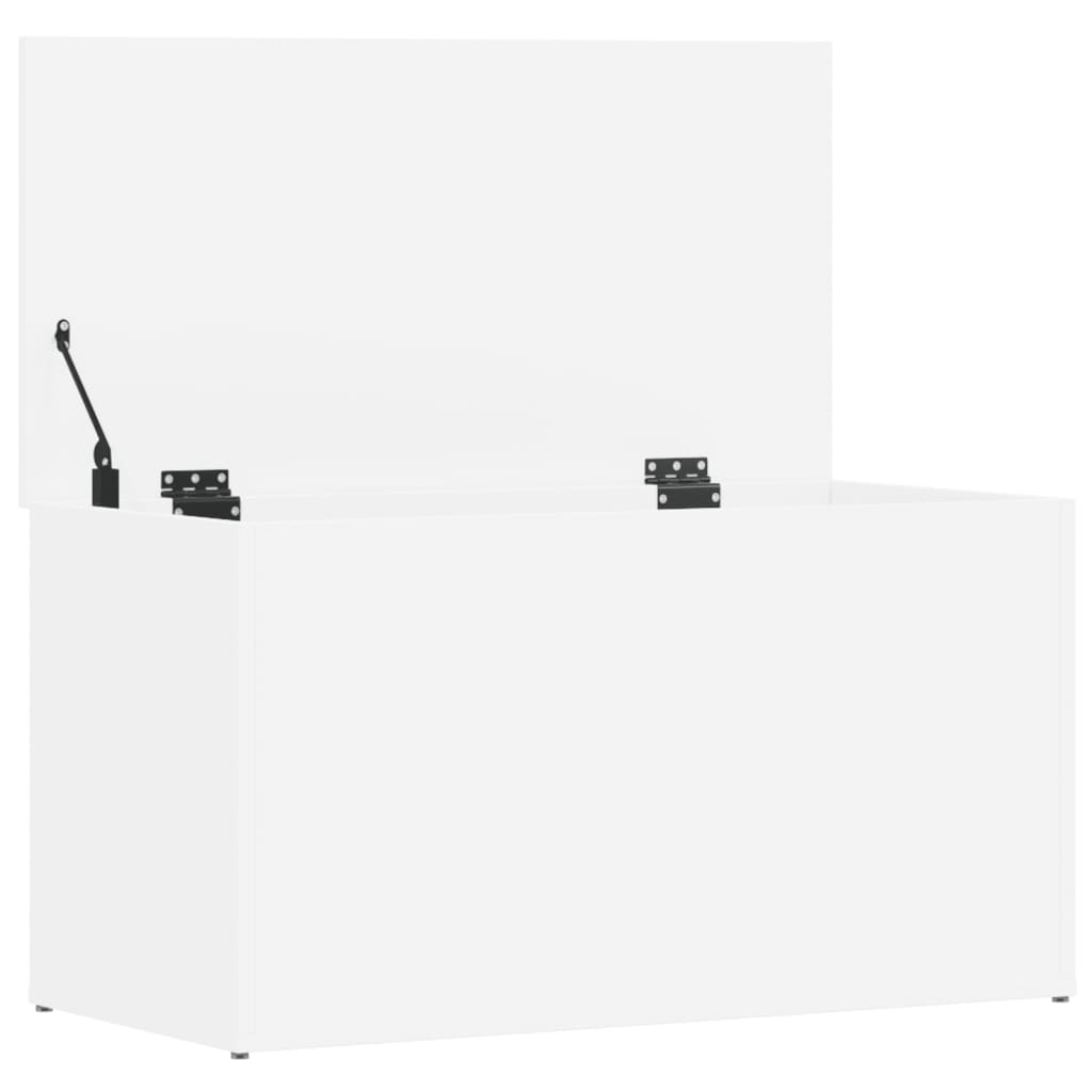 Coffre de rangement Blanc 84x42x46 cm Bois d'ingénierie - XIOS