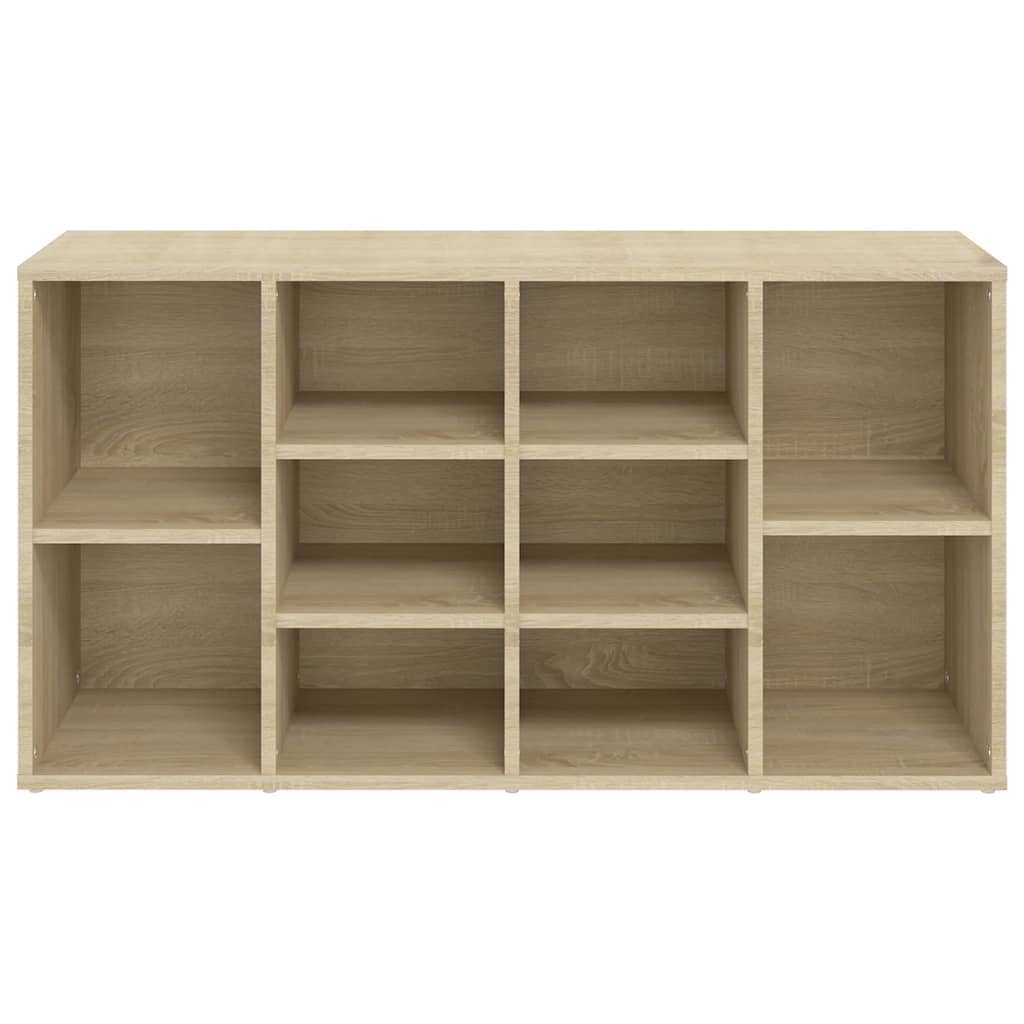 Banc à chaussures Chêne sonoma 103x30x55 cm Bois d’ingénierie - XIOS