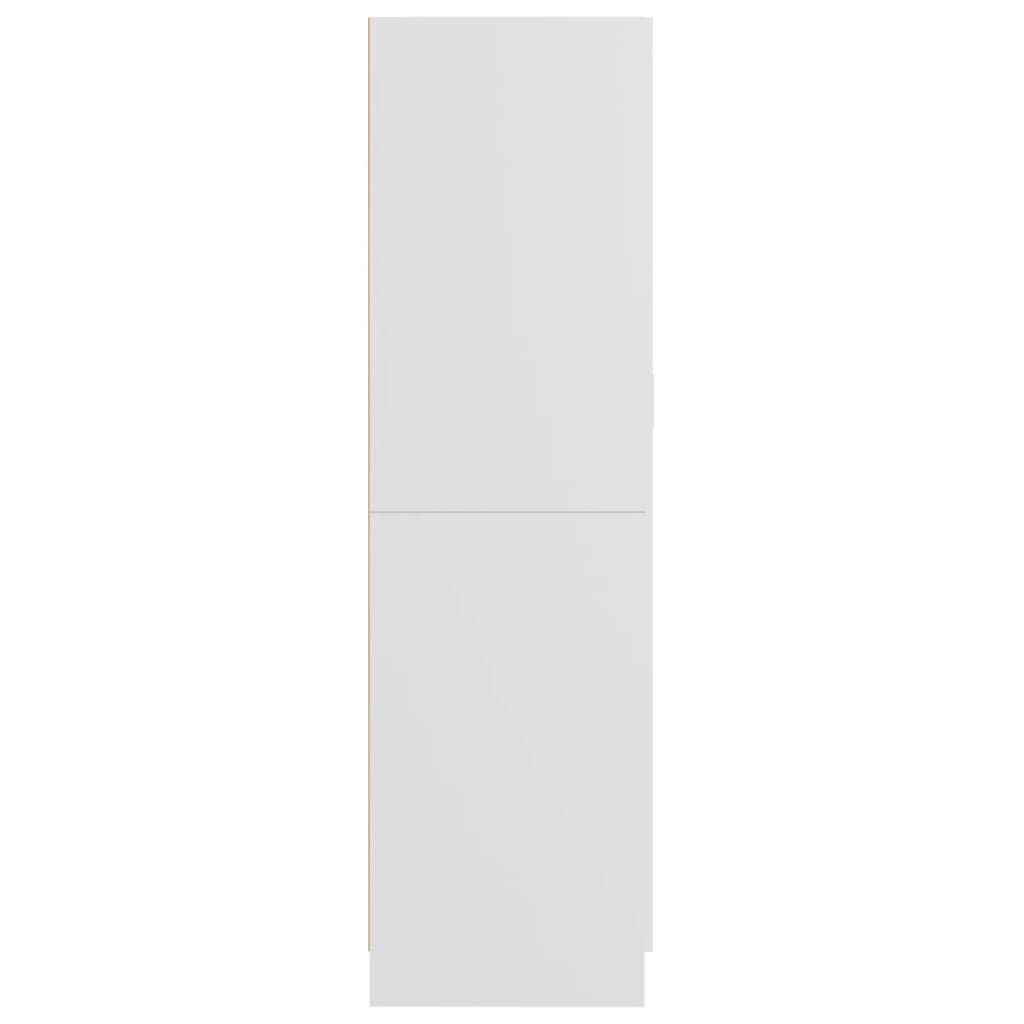 Garde-robe Blanc 82,5x51,5x180 cm Aggloméré Armoires vidaXL