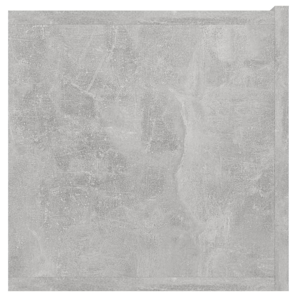 Meuble TV suspendu Gris béton 60x30x30 cm - XIOS