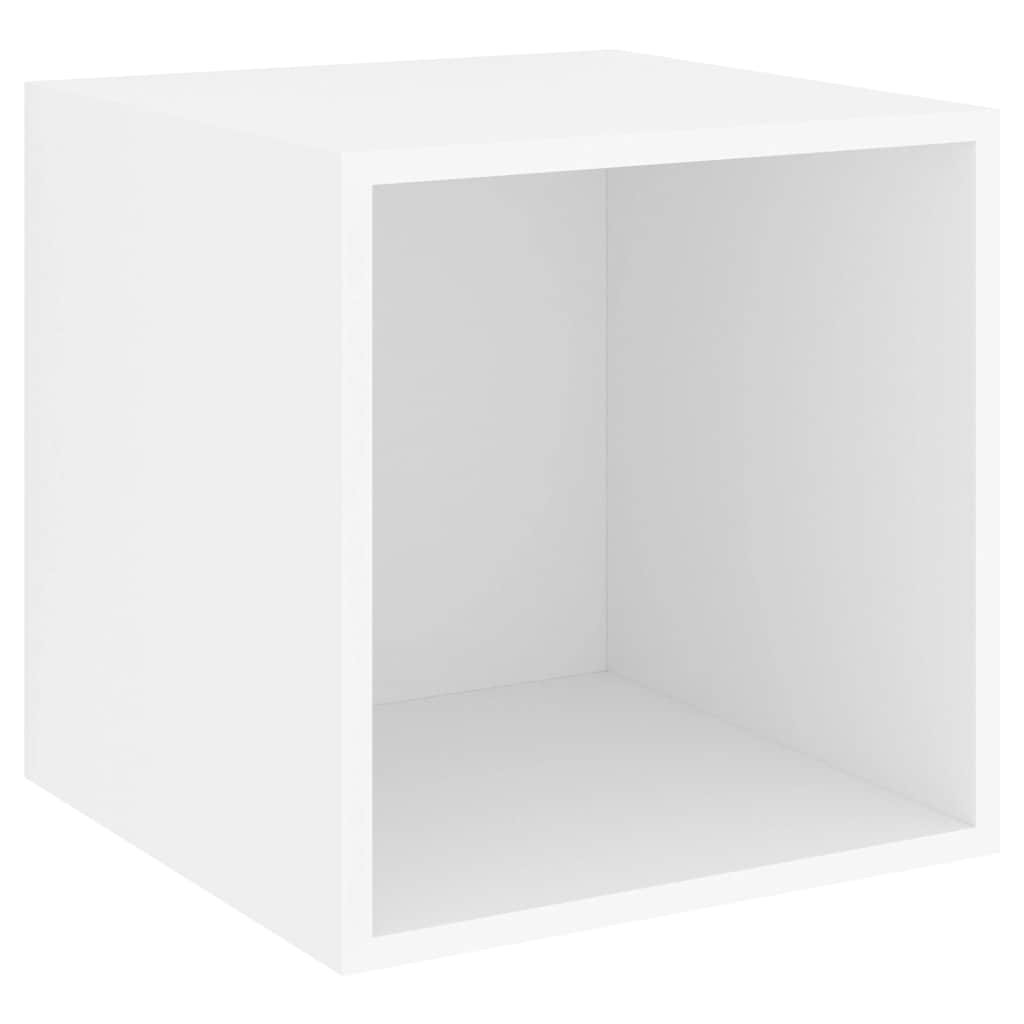 Ensemble de meuble TV 5 pcs Blanc Bois d'ingénierie - XIOS