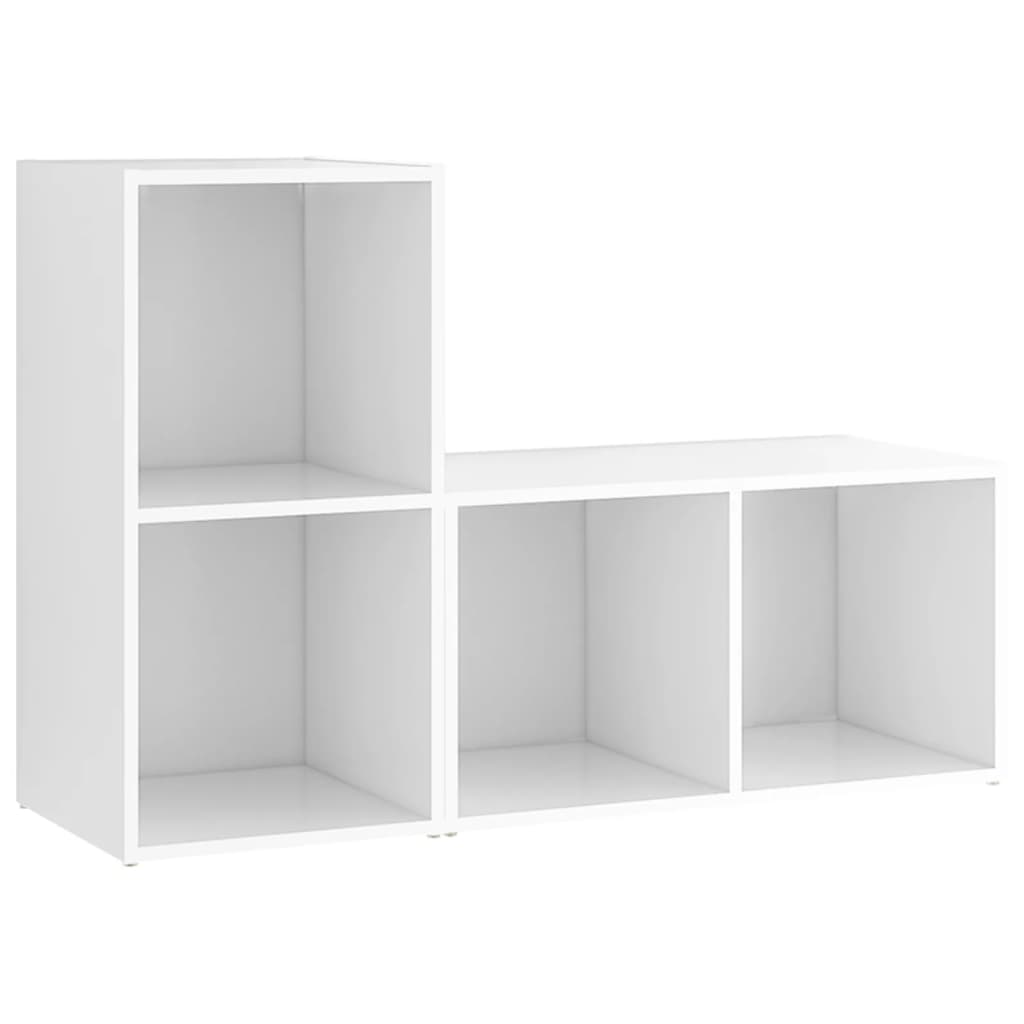 Meubles TV 2 pcs Blanc 72x35x36,5 cm Bois d'ingénierie - XIOS
