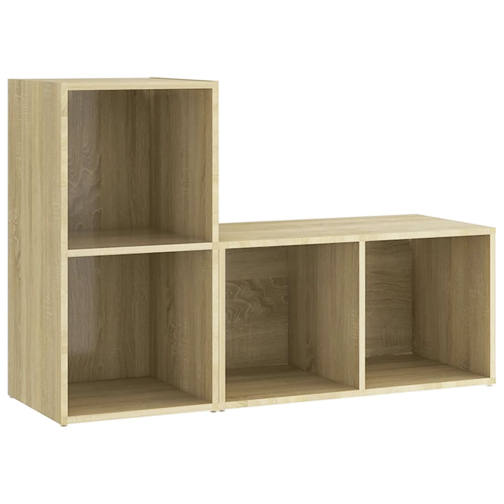 Meubles TV 2 pcs Chêne sonoma 72x35x36,5 cm Bois d'ingénierie - XIOS